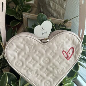 Louis Vuitton coeur empriente rosa