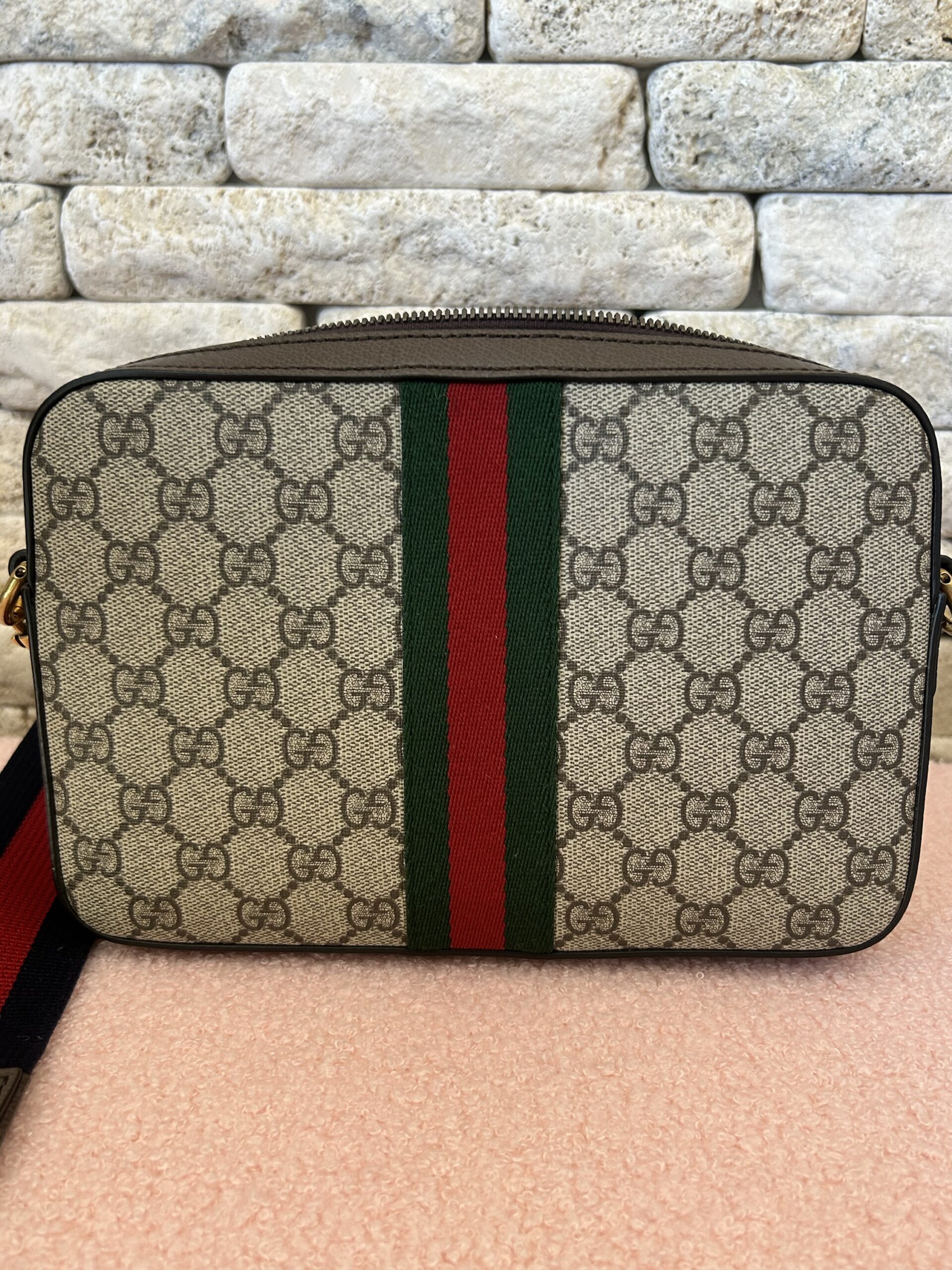 Gucci ophidia small tessuto supreme - immagine 8