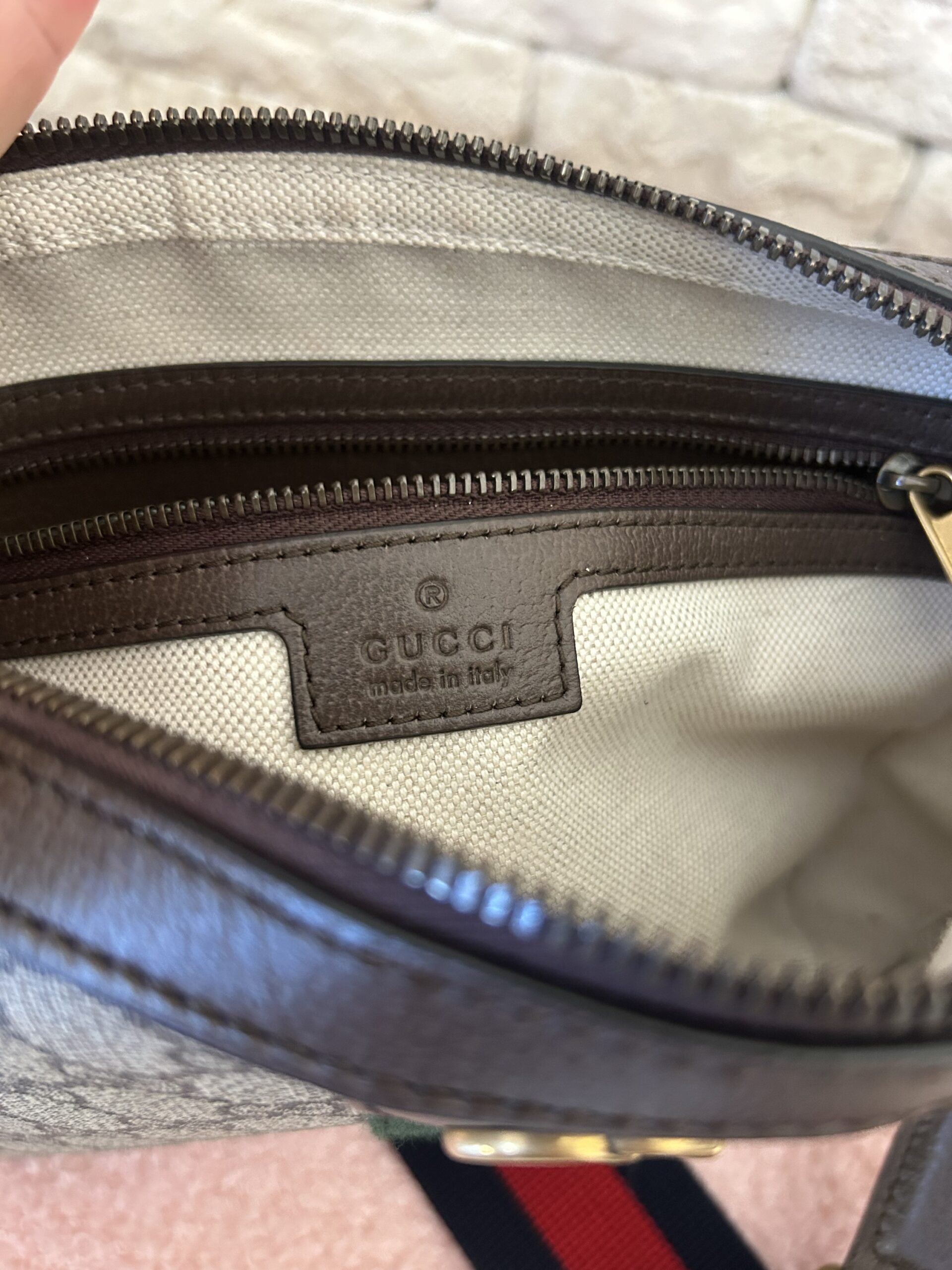 Gucci ophidia small tessuto supreme - immagine 11