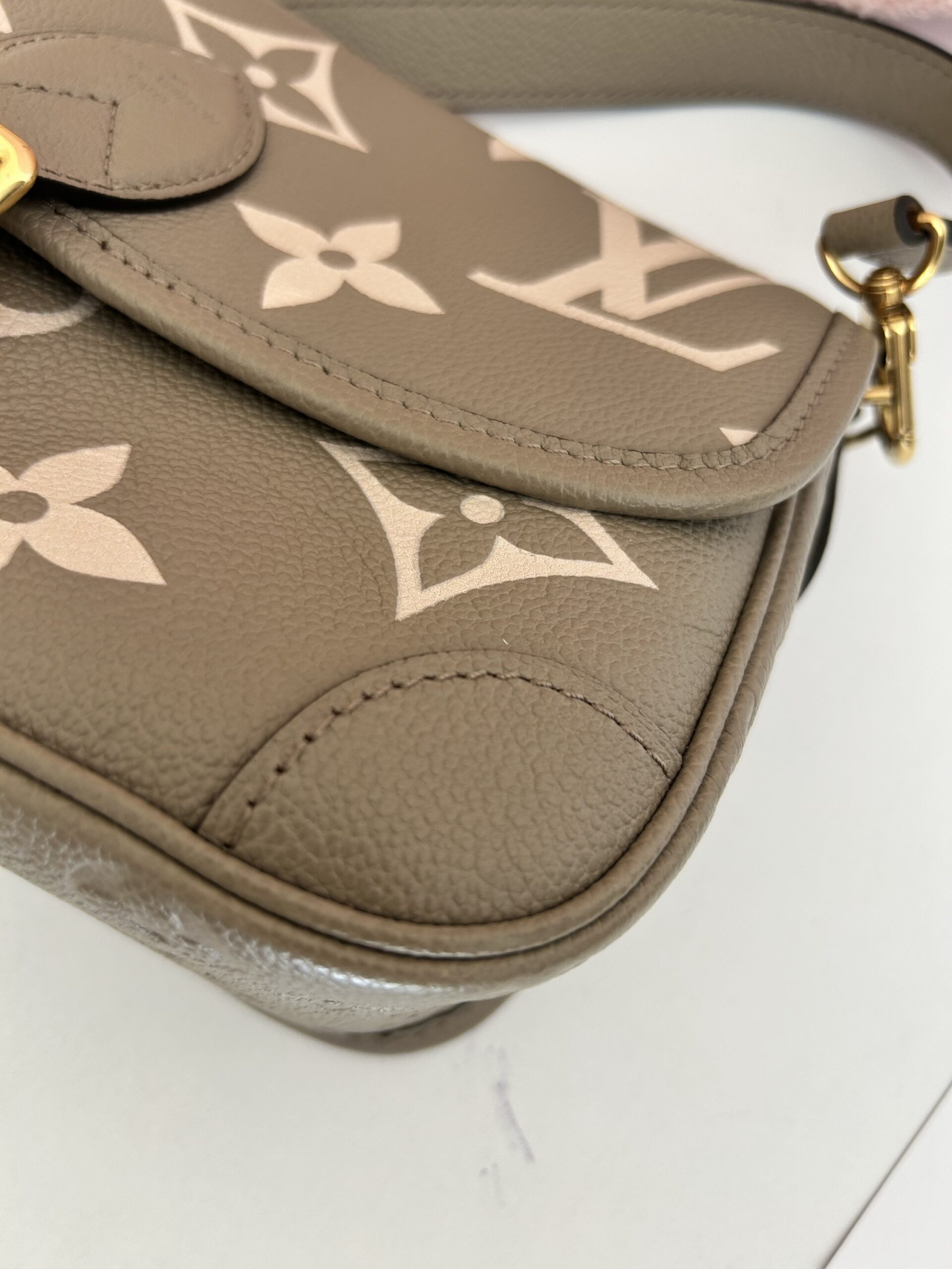 Lv Diane in pelle bicolor - immagine 3