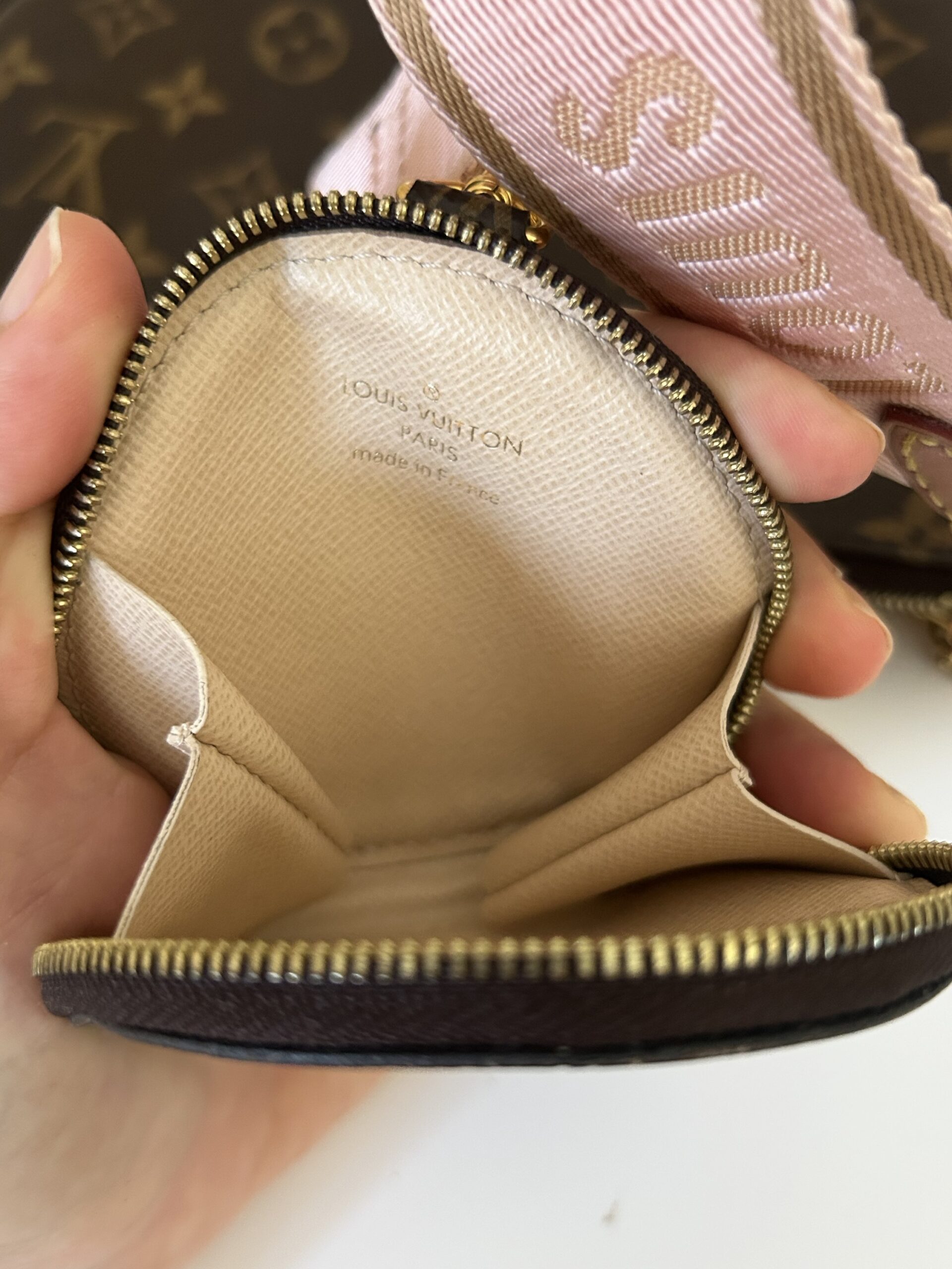 LV multipochette in monogram - immagine 7