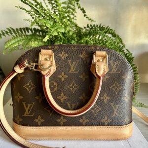 Lv Alma bb in tela monogram